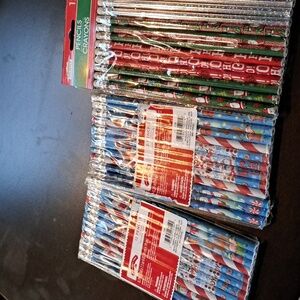 3 packs of 12 case Holiday Pencils Variety
